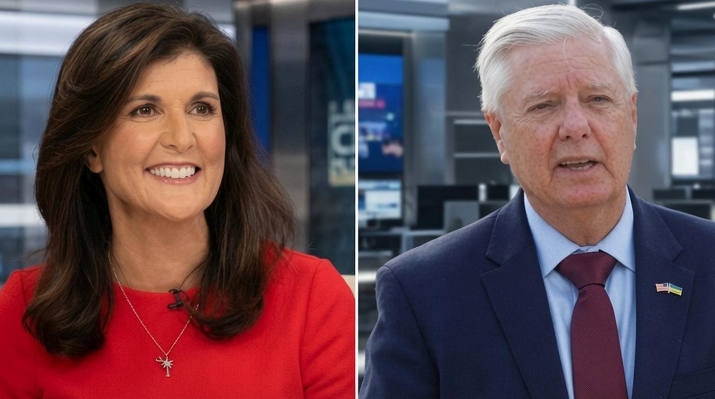 ✅.Nikki Haley Responds To Running For Graham’s Seat