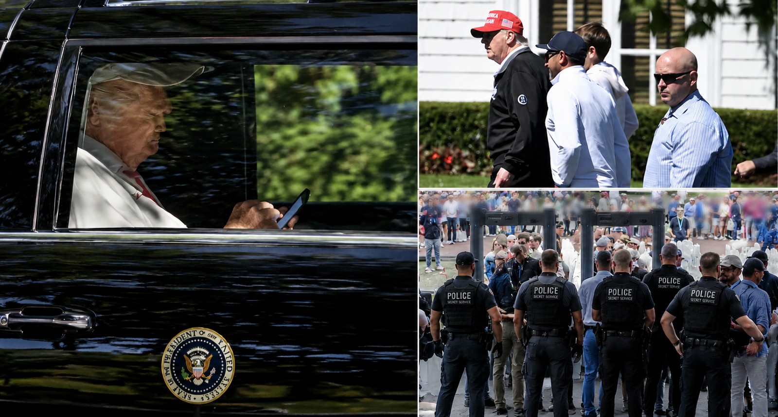 Armed Man Arrested Near Trump Golf Club As Secret Service Investigates